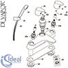 Ideal Standard Ceramix Alto Bath Shower Mixer Tap Spare Parts